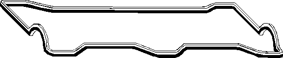 Прокладка, крышка головки цилиндра 828.211 Elring