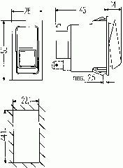 Переключатель 6FH 007 832-081 Hella