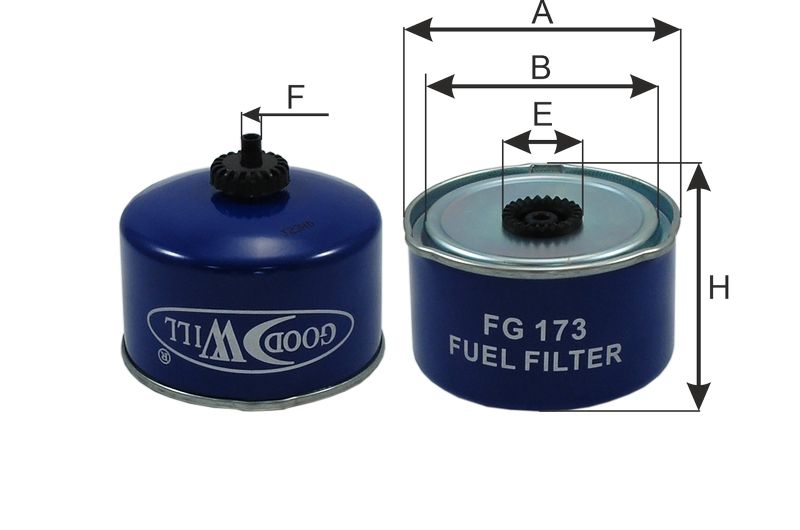 Фильтр топливный(2106) FG173 Goodwill