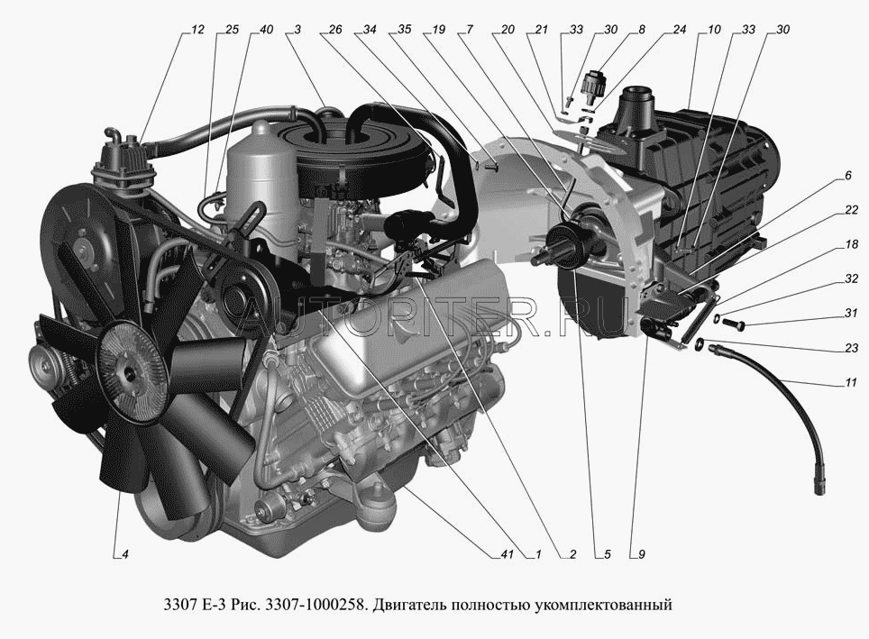 Муфта (транс.) для GAZ Gazel 3221 1996-2013 33071601180 Газ