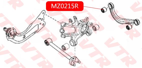 Сайлентблок заднего рычага для Mazda CX 5 2017> mz0215r Vtr