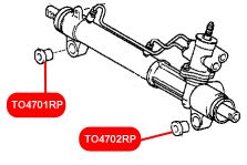 Сайлентблок рулевой рейки для Toyota RAV 4 2006-2013 to4701rp Vtr