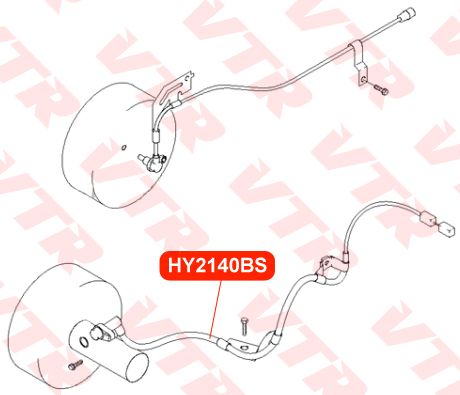 Датчик ABS задний правый для Hyundai Starex H1 1997-2007 hy2140bs Vtr