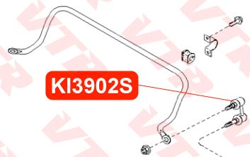 Стойка переднего стабилизатора для Kia Carnival 1999-2005 ki3902s Vtr