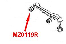 Сайлентблок переднего рычага внутренний для Mazda Mazda 6 (GG) 2002-2007 mz0119r Vtr