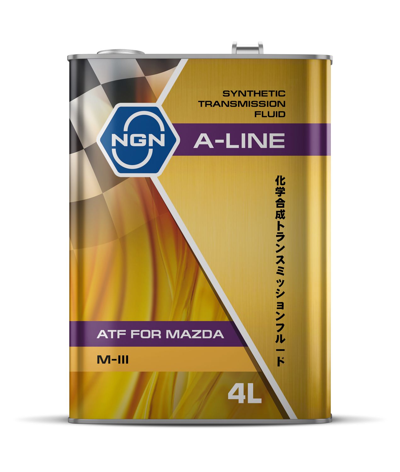 Купить Масло трансмиссионное NGN A-Line ATF M-III синтетическое 4 л NGN .