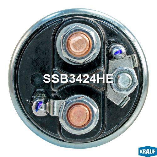 Реле втягивающее стартера FIAT ALBEA (02-)/DOBLO (05-) 1.4I (тип BOSCH) SSB3424HE Krauf