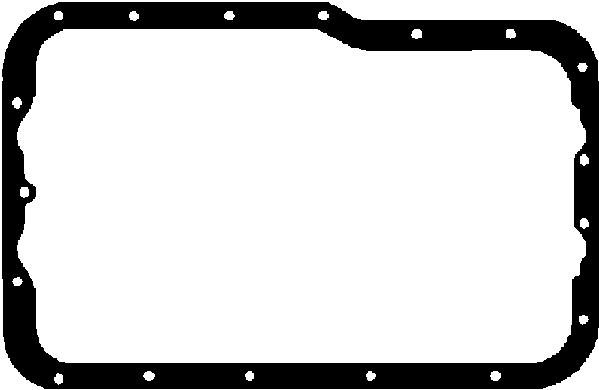Прокладка, маслянный поддон 14038000 Ajusa