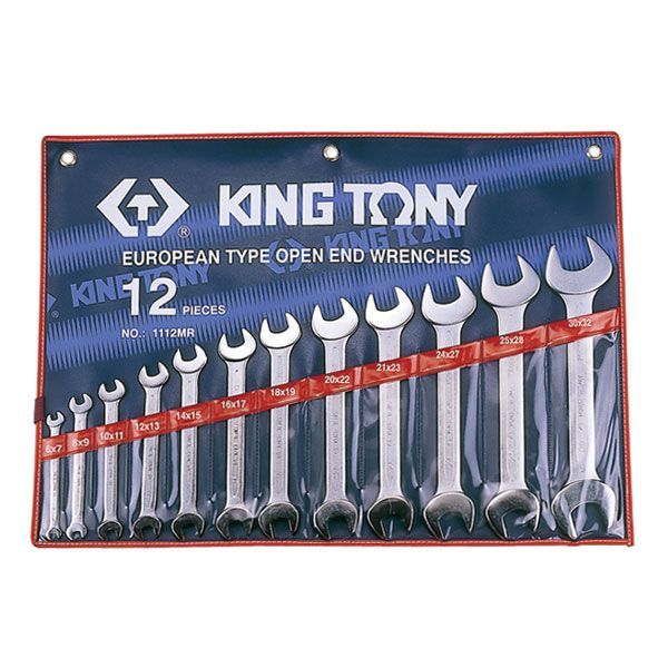Купить  рожковых ключей, 6-32 мм, 12 предметов KING TONY 1112MR .