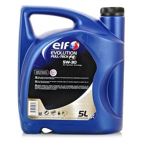 Купить  моторное 5w30 ELF 5л синтетика FULL TECH FE двигатели с .