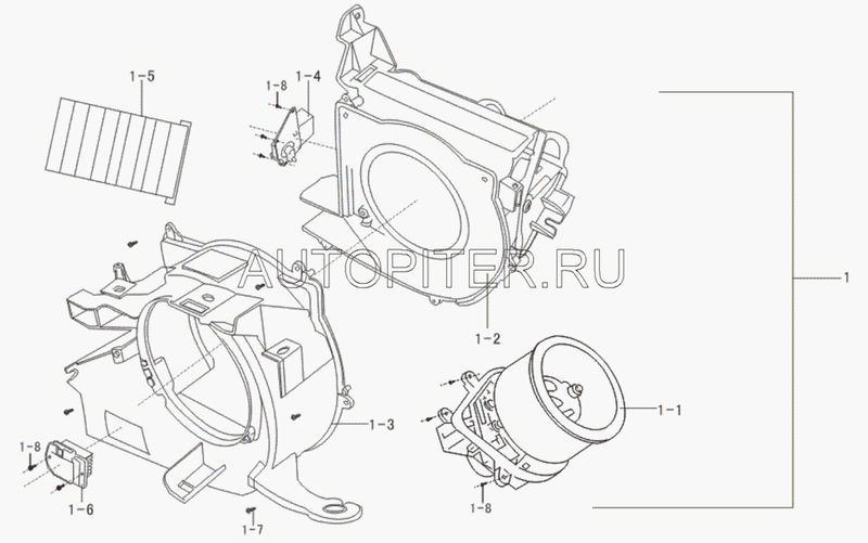 РЕОСТАТ ОТОПИТЕЛЯ LF SOLANO LIFAN B3745180