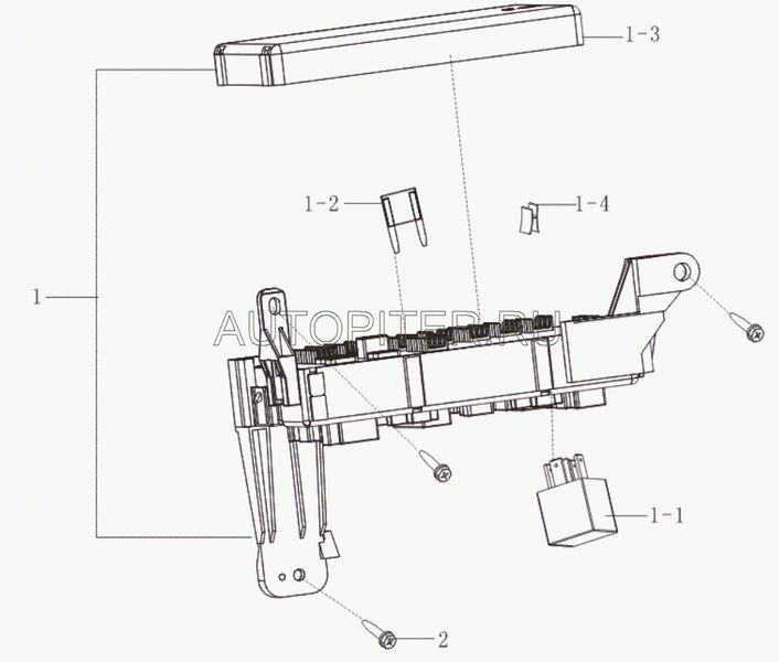 РЕЛЕ СТАРТЕРА ЛИФАН Х60 40А jd191240aqct73 Lifan