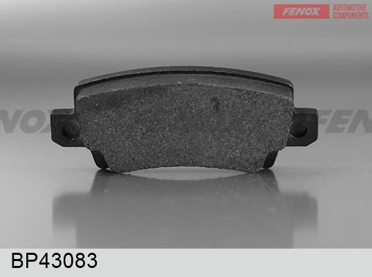 Комплект тормозных колодок, дисковый тормоз BP43083 Fenox