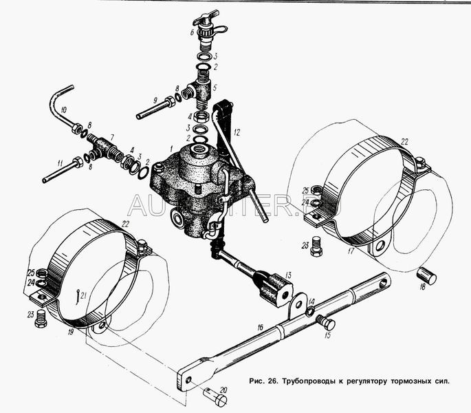 Элемент упругий РТС в сб. 100-3533110 (L=260мм) 1003533110 Маз