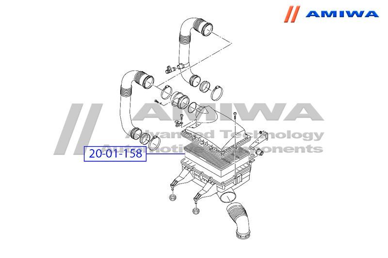 ФИЛЬТР ВОЗДУШНЫЙ MICROFIX, шт 2001158 Amiwa