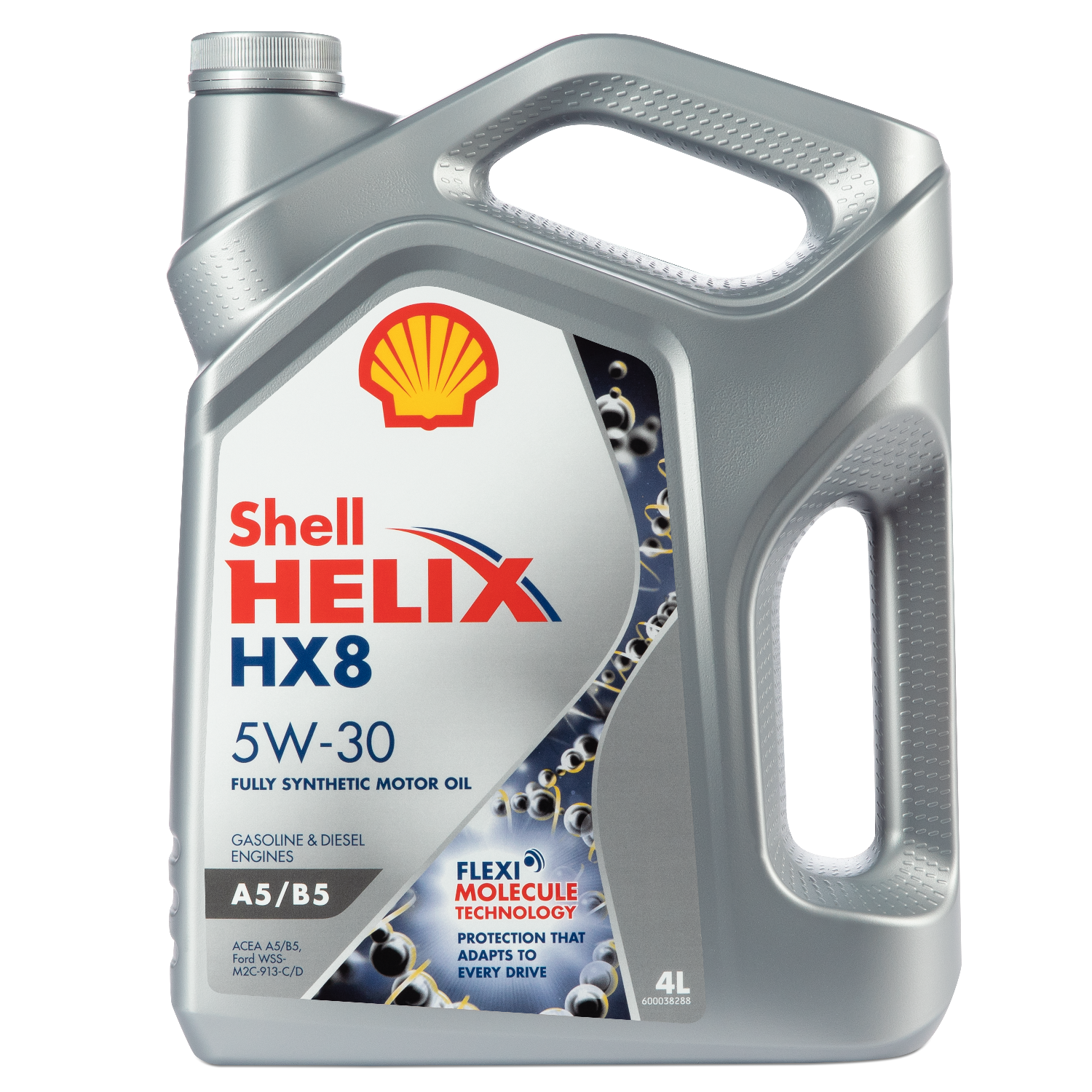 Моторное масло Shell Helix HX8 A5/B5 5W-30, 4л 550046777 Shell
