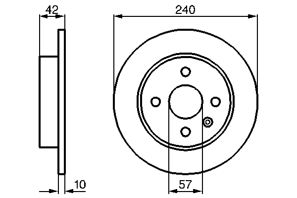 Тормозной диск 0 986 478 882 Bosch