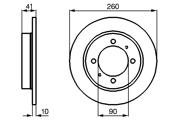 Тормозной диск 0 986 478 898 Bosch