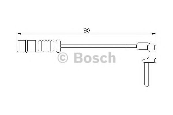 Датчик износа колодок для Mercedes Benz G-Class W463 1989> 1 987 474 901 Bosch