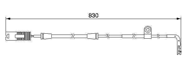 Датчик износа колодок для BMW 5-серия E39 1995-2003 1 987 474 958 Bosch