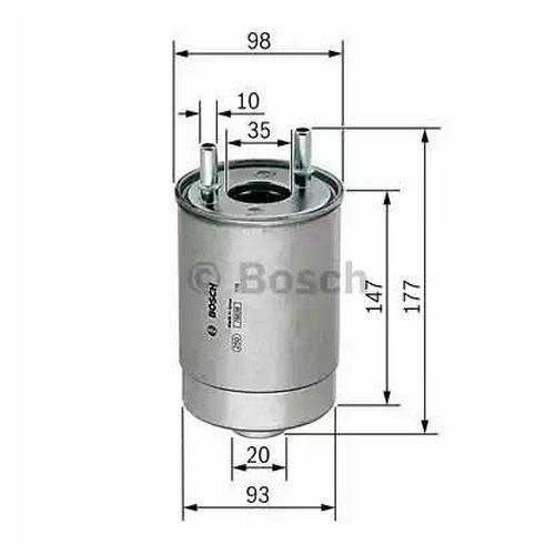 Топливный фильтр F 026 402 067 Bosch