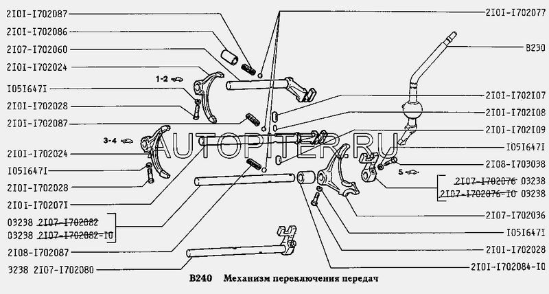 Пружина шарика фиксатора КПП ВАЗ-2101-07 (АВТОВАЗ) 21011702087 Автоваз