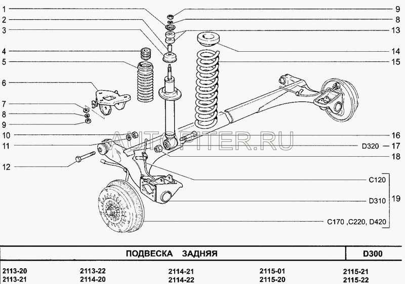 Пружины задние для ВАЗ-2108 - ВАЗ-2109 ВАЗ (желтая метка) жесткие 21082912712 Автоваз