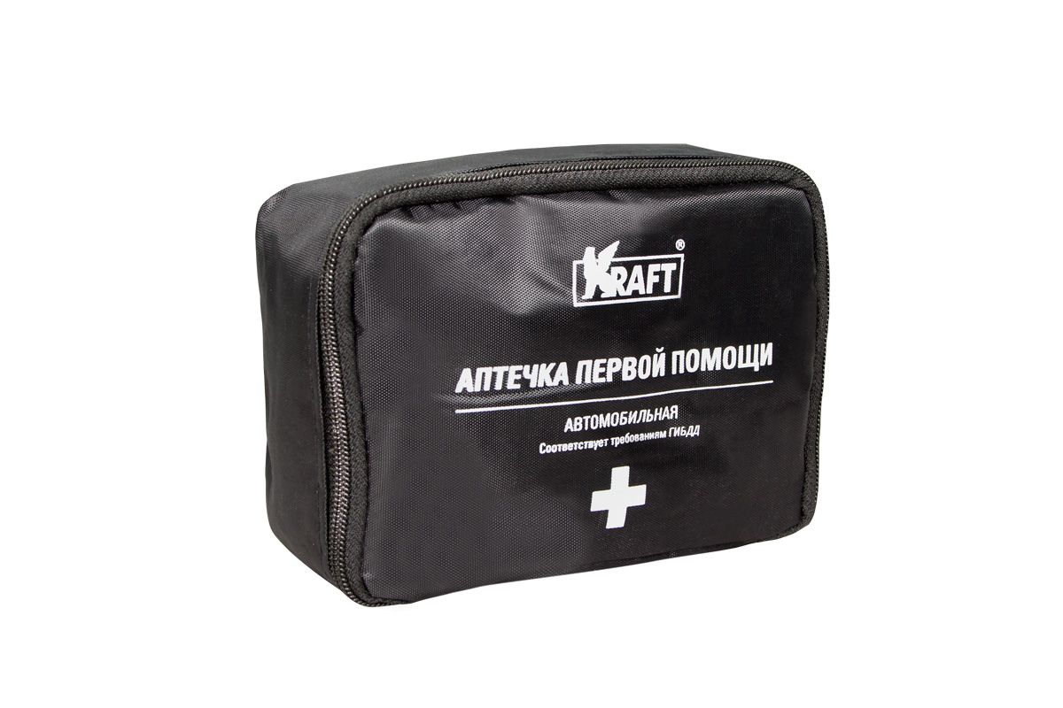 Аптечка первой помощи автомобильная (сумка)-30, шт kt830101 Kraft