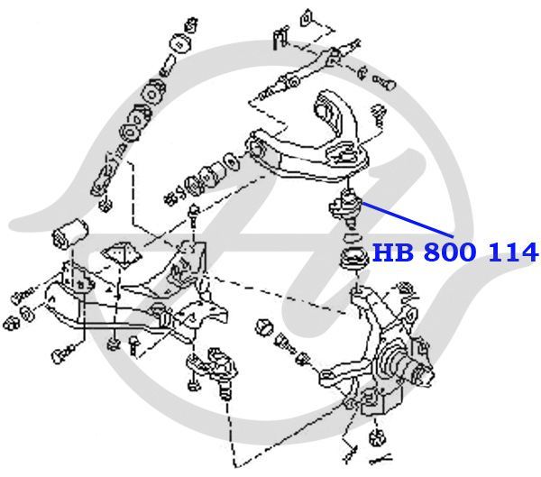 Шаровые опоры Nissan HB800114, CBN-11, 40110-01G25, 40110-01G26, 40110-B9500, 40110-T3060, 40110-T60 HB800114 Hanse