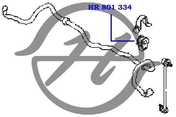 Деталь hr801334 Hanse