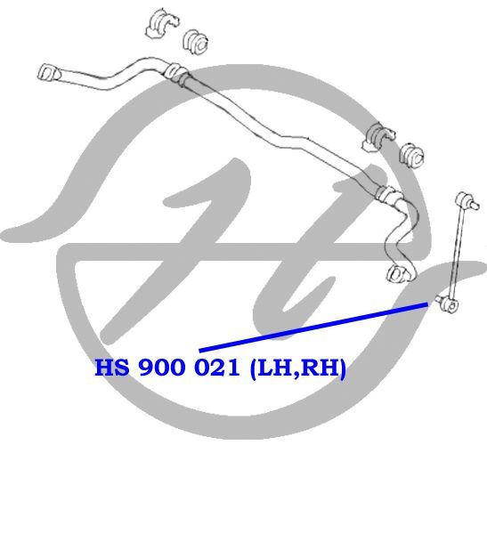 Стойка переднего стабилизатора для Kia Sportage 2010-2015 hs900021 Hanse