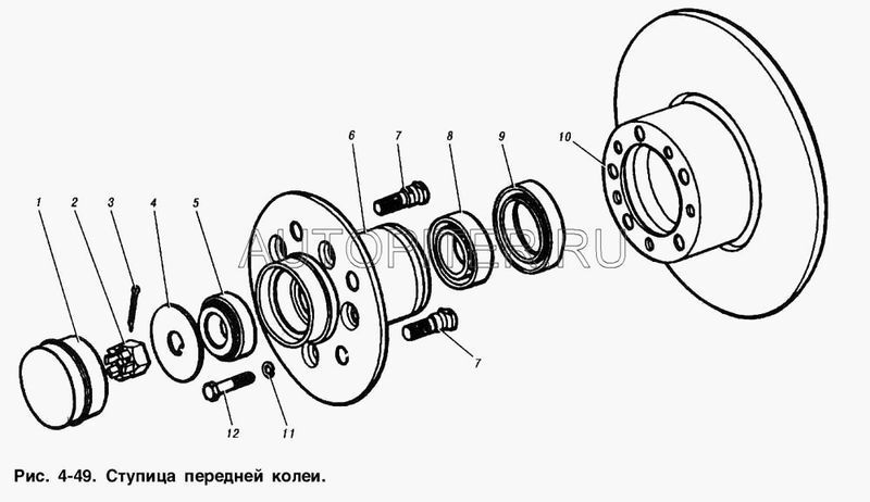 Сальники ступицы шт 412 4023103035 Иж