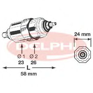 Стопорный механизм, система впрыска 7185-900W Delphi