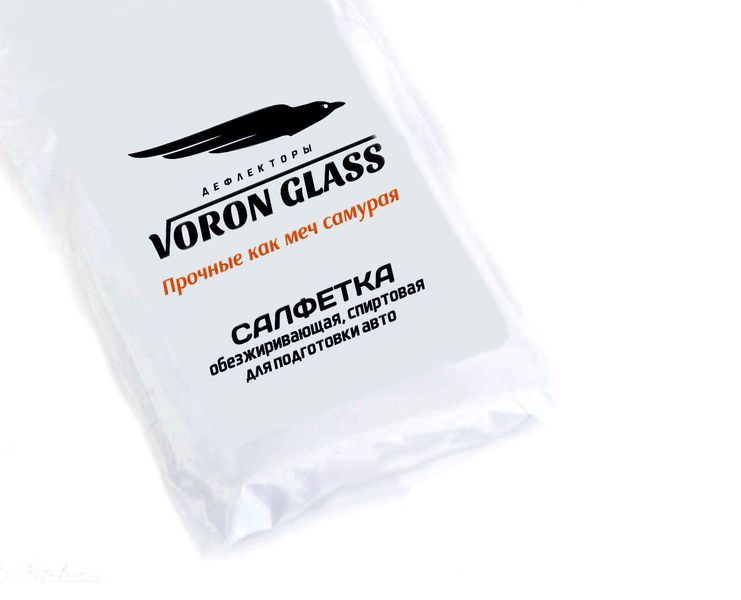 Дефлекторы (VORON GLASS) PEUGEOT 308 08- (накладные, скотч, комплект 4 шт) def00236 VoronGlass