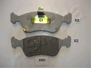 Комплект тормозных колодок, дисковый тормоз 50-02-282 Ashika