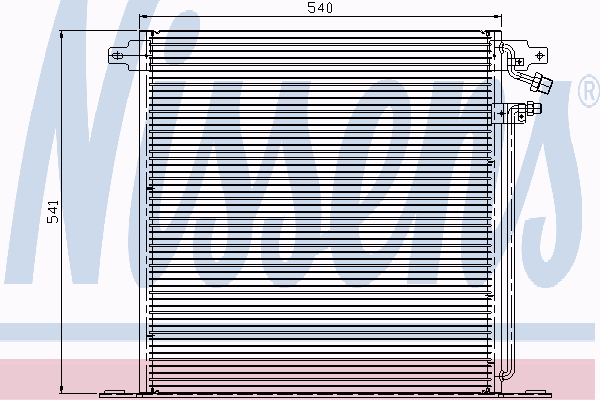 Конденсатор, кондиционер 94226 Nissens