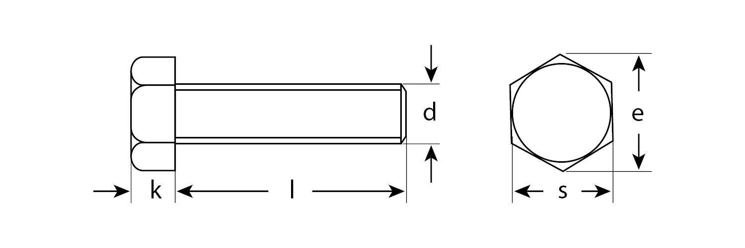 Болт с шестигранной головкой, ГОСТ 7798-70, кл. пр. 5.8, оцинкованный, M8x40мм, 5кг, ЗУБР Мастер 303 30308008040 Зубр