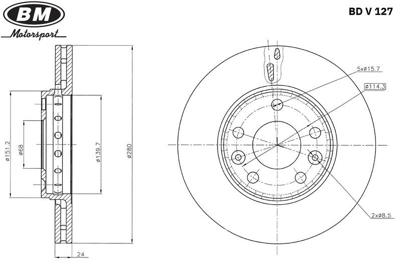 Запчасть bdv127 BM