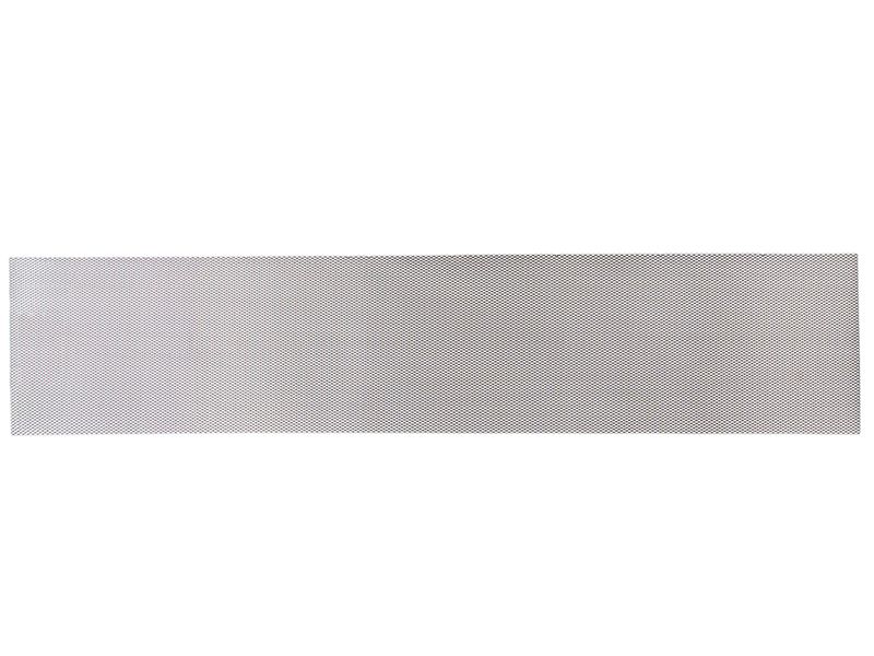 Облицовка радиатора сетка декоративная алюминий, 100 х 20 см, черная, ячейки 6мм х 3,5мм dks001 Dollex