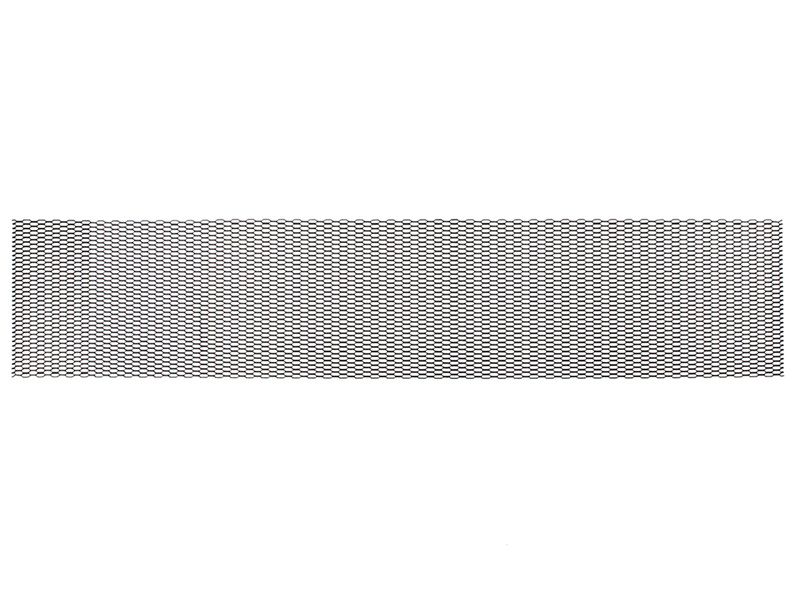Облицовка радиатора сетка декоративная алюминий, 100 х 40 см, черная, ячейки 20мм х 6мм  dks035 Dollex