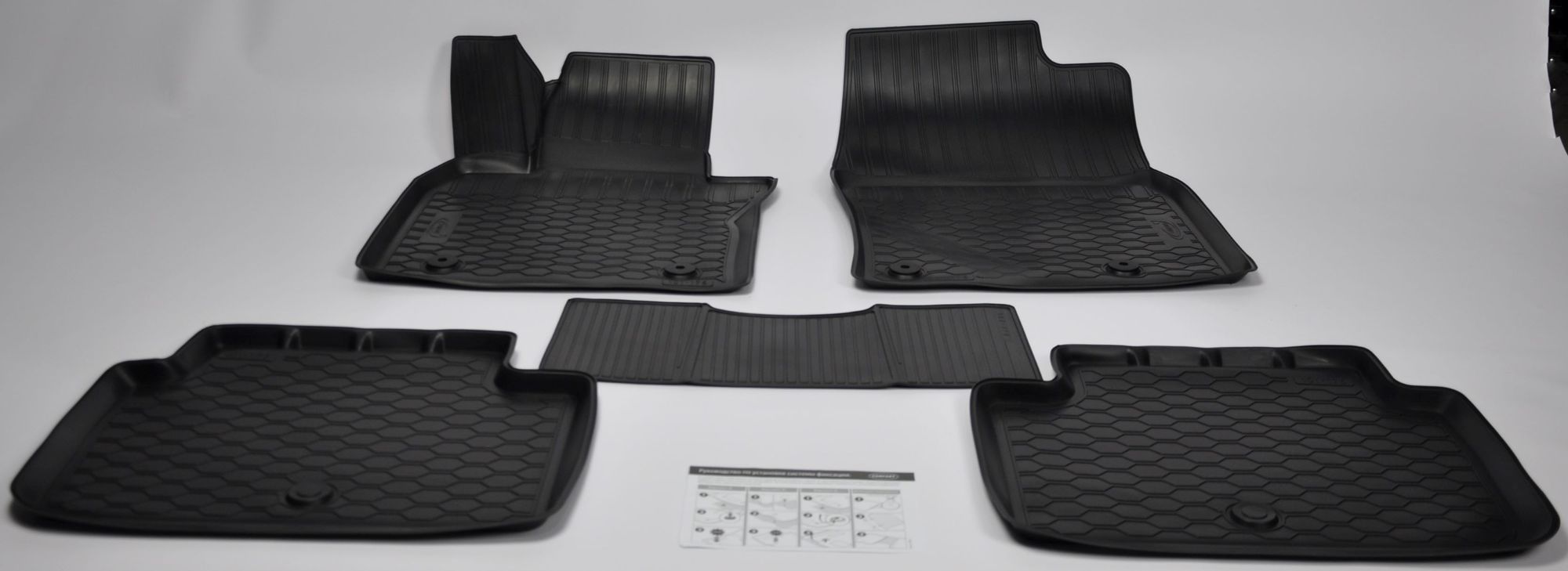 Коврики в салон полиуретан комплект с крепежом Mazda CX-30 DM 2019- 3312506pl Comfort