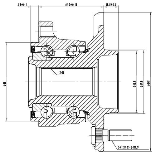 СТУПИЦАЗАДNISMURANOZ5002 08 Z5107  CZ511 Z89138R Zikmar