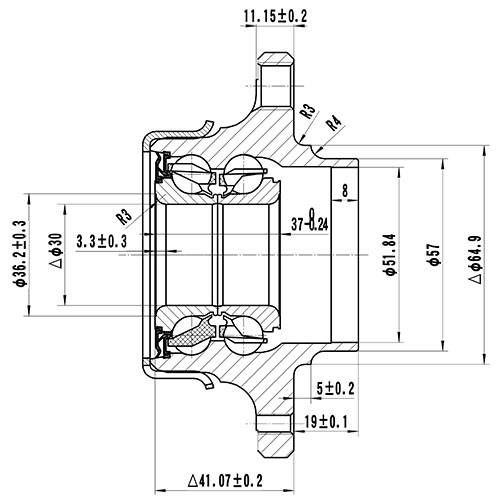 СТУПИЦА ЗАДНЯЯ AUDI A3,TT, TOLEDO II, OCTAVIA, BORA, GOLF IV Z89173R Zikmar