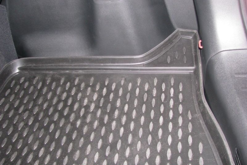 Коврик в багажник с бортиком, полиуретан черный, для Honda Jazz Хетчбэк (2007-2011), Jazz Хетчбэк 5- nlc1819b11 Element