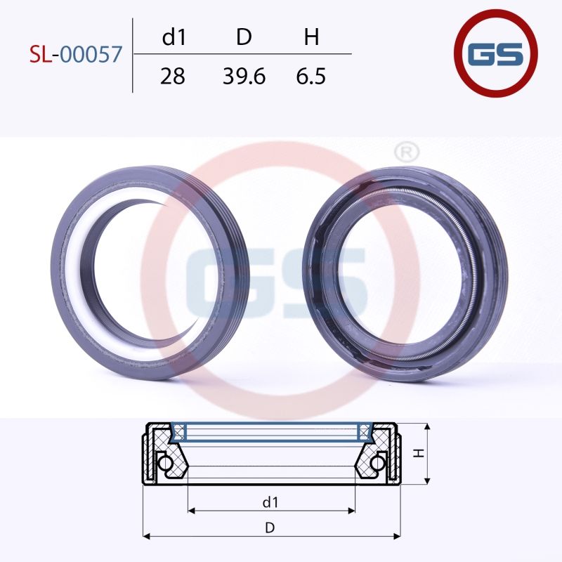 Сальник рул�евой рейки 28 39.6 6.5 sl00057 GS