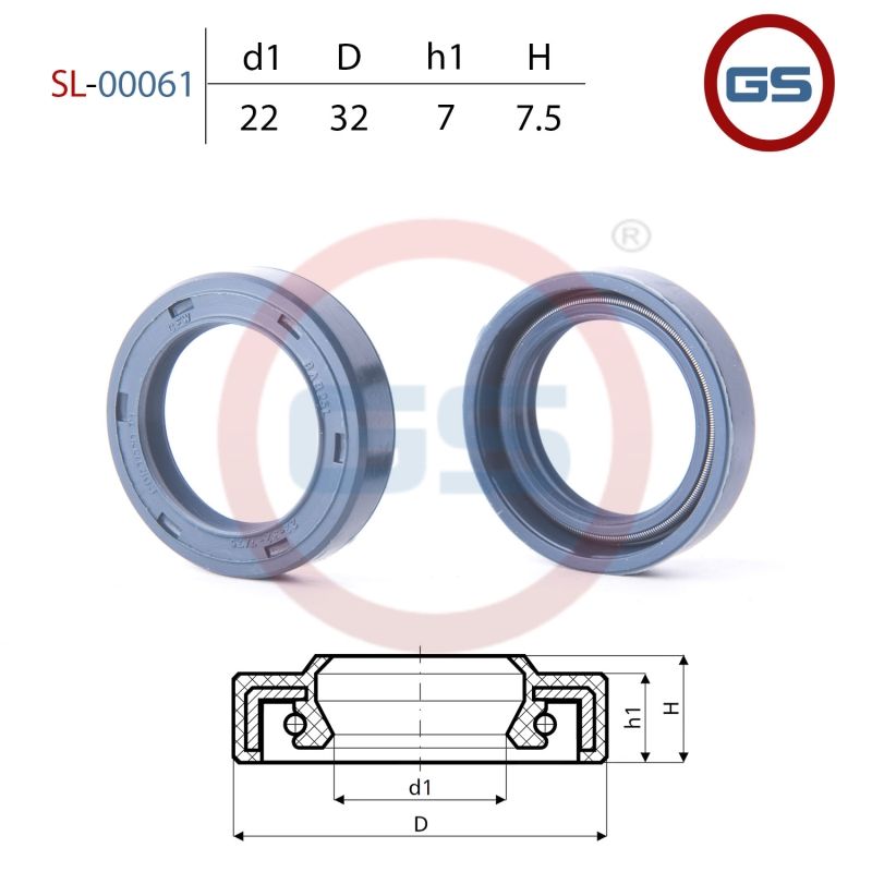 Сальник рулевой рейки 22 32 7/7.5 sl00061 GS