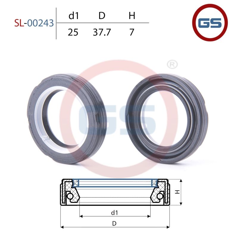 Сальник рулевой рейки 25 37.7 7 sl00243 GS