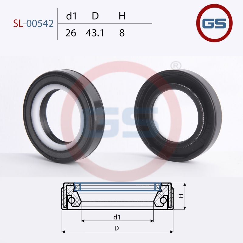 Сальник рулевой рейки 26 43.1 8 sl00542 GS