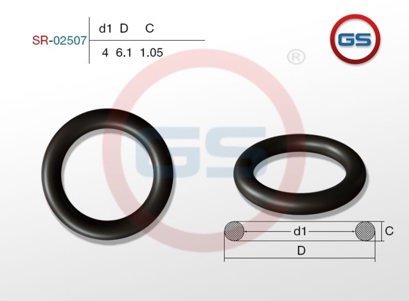 Резиновое кольцо 4 1.05 sr02507 GS