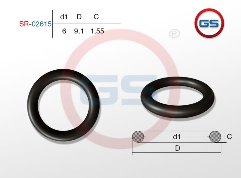 Резиновое кольцо 6 1.55 sr02615 GS